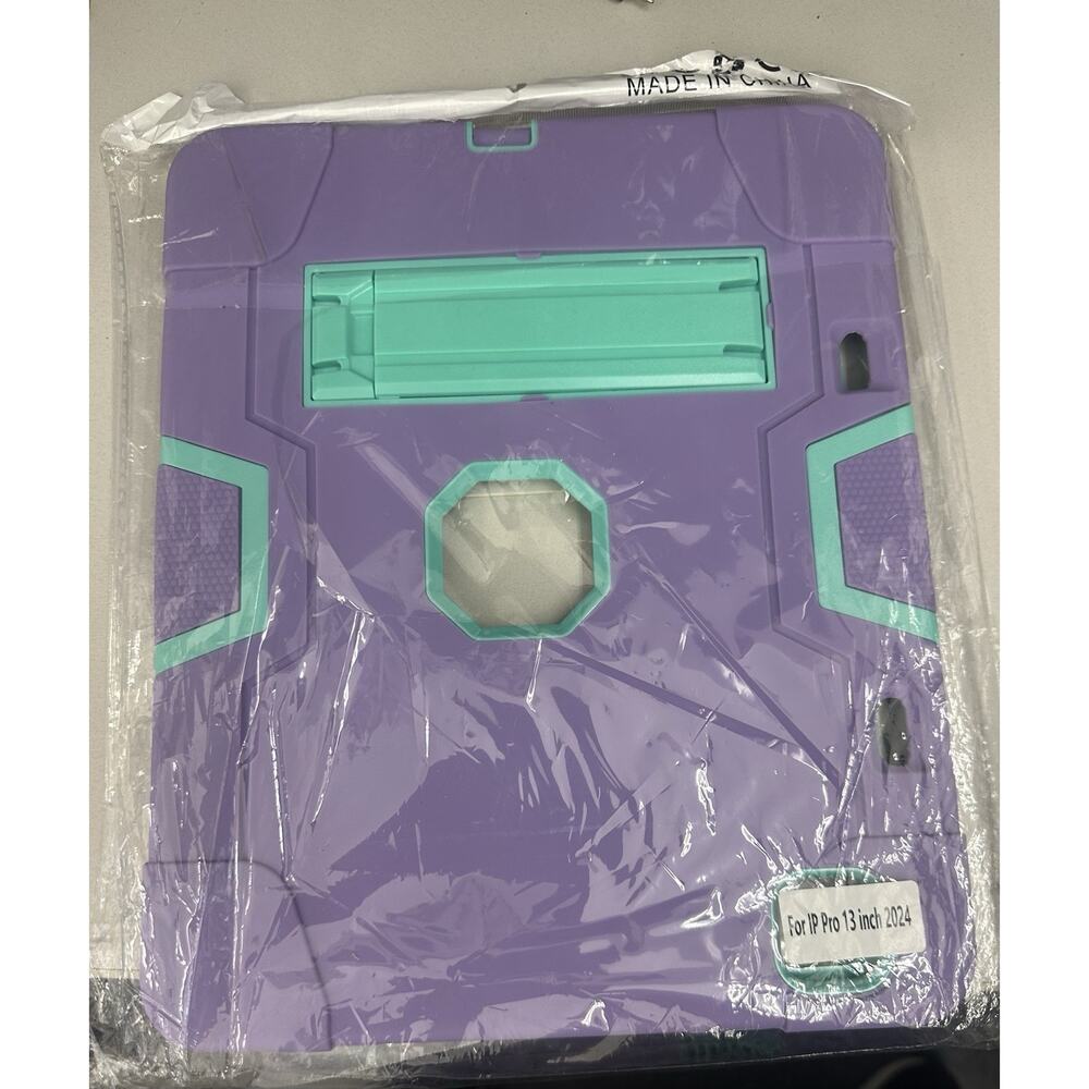 New iPad Pro 13 Inch 2024 Protective Case Purple
